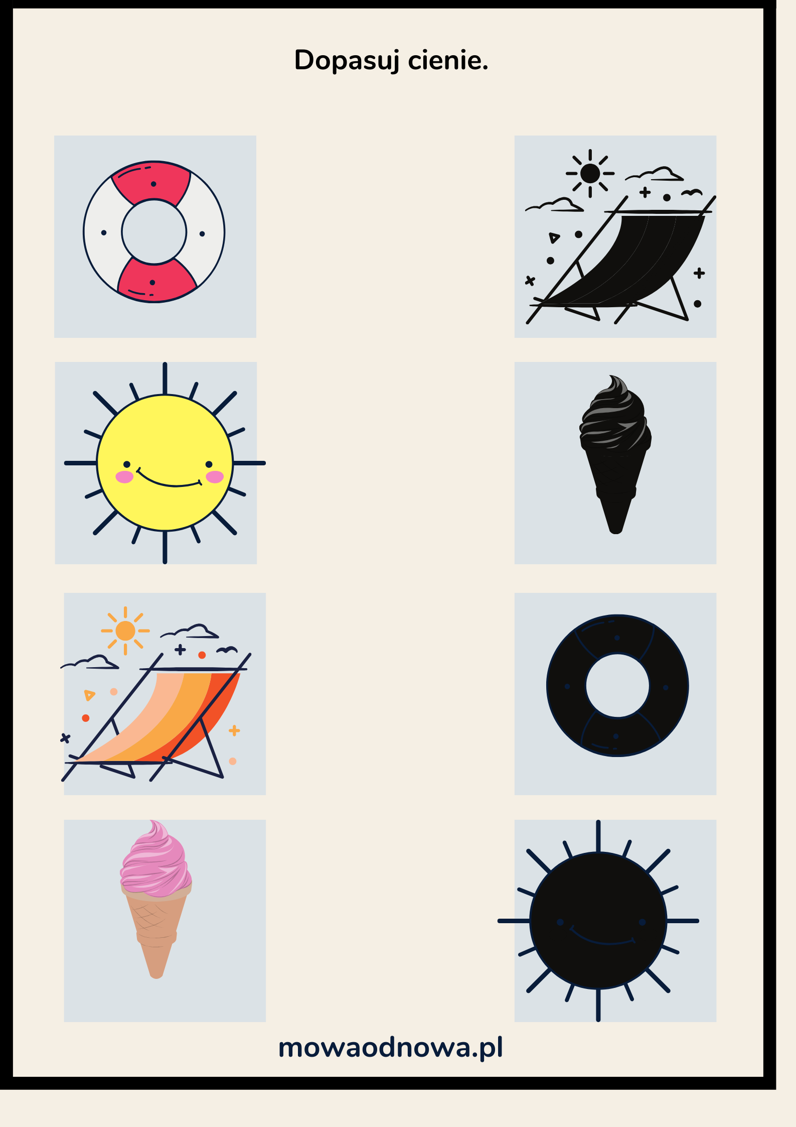 Wytnij, dopasuj, policz – edukacyjne karty pracy dla dzieci 4–7 lat - obrazek 3